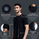 Men’s Cut & Sew T Shirt With Hd Print