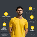 Men’s Cut & Sew T Shirt With Hd Print