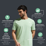 Men’s Cut & Sew T Shirt With Hd Print