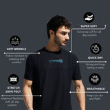 Men's Pintuck Multi Reflector Print T-Shirt