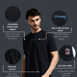 Men's Pintuck Multi Reflector Print T-Shirt
