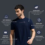Men's Pintuck Multi Reflector Print T-Shirt