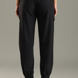 Women’s Workleisure Cargo Pants with Elasticated Cuff