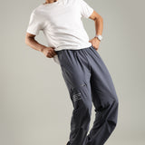 Men's Oversized Parachute Jogger with Adjustable Elastic Drawstring