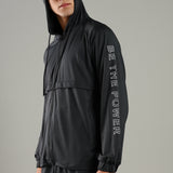 Men’s Raglan Hoodie with Zipper Pockets