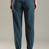 Women’s Workleisure Cargo Pants with Elasticated Cuff