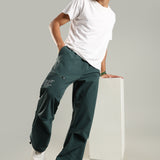 Men's Oversized Parachute Jogger with Adjustable Elastic Drawstring