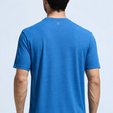 Men's Pintuck T-Shirt with Multi Reflector Chest Print