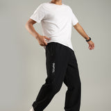 Men's Woven Boxy Jogger with Zipper Pocket