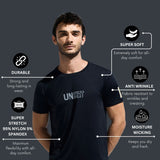 Men's Soft And Stretchable  Nylon Graphic Tee