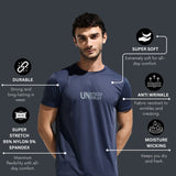 Men's Soft And Stretchable  Nylon Graphic Tee