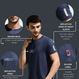 Men's Soft And Stretchable  Nylon Graphic Tee