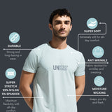 Men's Soft And Stretchable  Nylon Graphic Tee