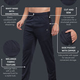 Men’s Moisture Wicking Track Pant with Stretchable Waist Band