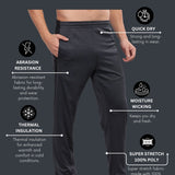 Men’s Moisture Wicking Track Pant with Stretchable Waist Band