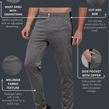 Men’s Moisture Wicking Track Pant with Stretchable Waist Band