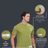 Men's Round neck Pure Cotton gentle T-Shirt
