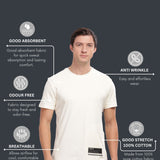Men's Round neck Pure Cotton gentle T-Shirt