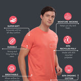 Men's Organic Cotton Chest Pocket T Shirt