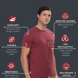 Men's Organic Cotton Chest Pocket T Shirt