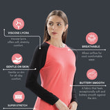 Women's Raglan Full Sleeve Outdoor Training T-Shirt