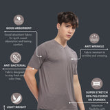 Men's Raglan Sleeve Casual Chest Pocket T shirt