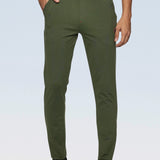 Men's Super Stretchy Work Leisure Pant With Coin Pocket