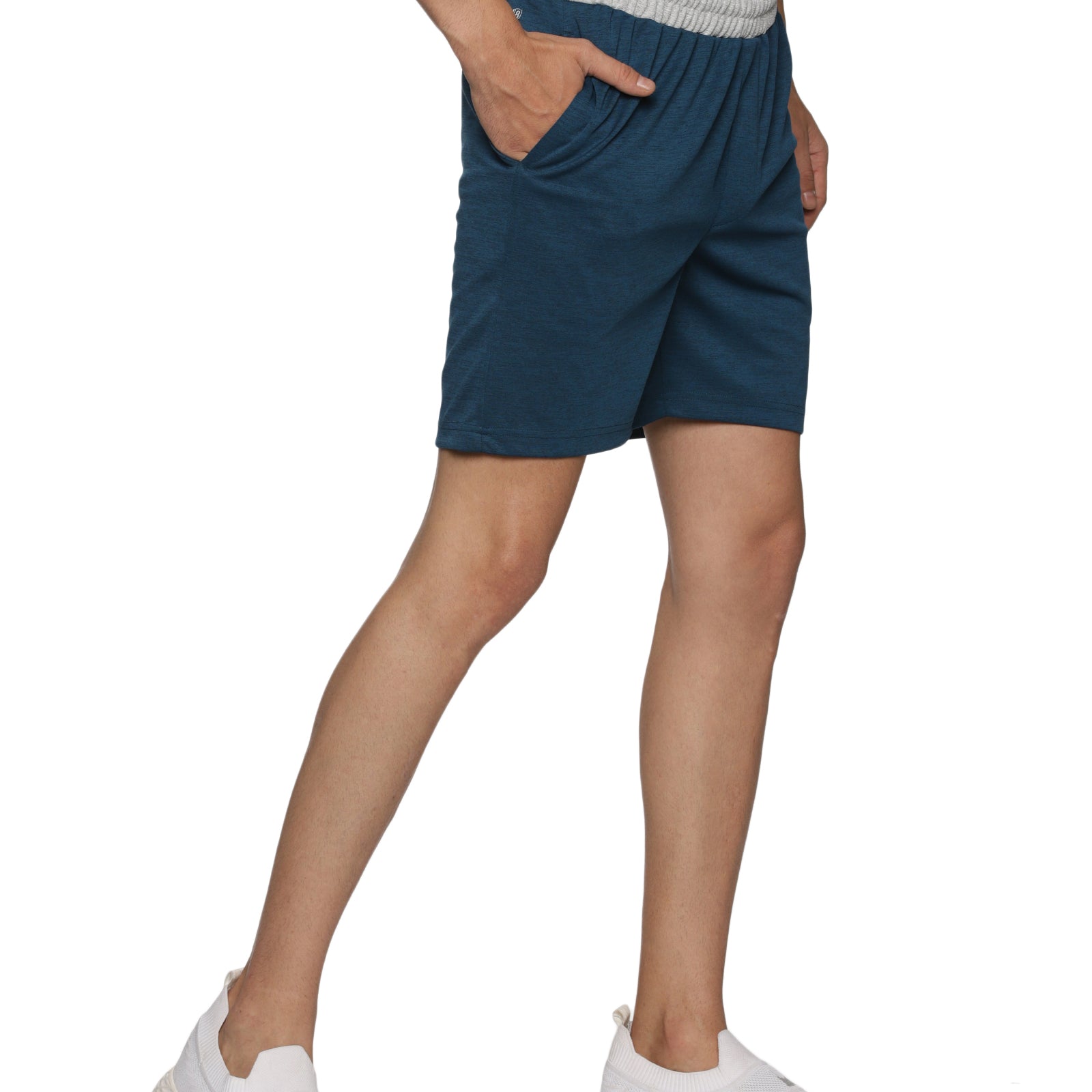 Men Breathable Regular Fit Basketball Tee & Shorts Set