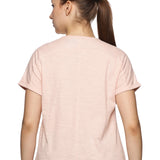 Women 100% organic cotton mega sleeve top (Pink)