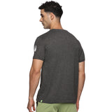 Men Organic Cotton Recycled Polyester Melange effect T Shirt