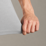 Dropped Shoulder Half-Zip Polo T shirt with shorts