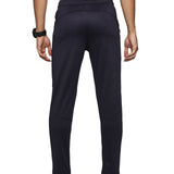 Mens Cut & Sew Track Pant with One Side Zipper Pocket and Inside Drawstring