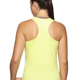 Women Sleeveless Razer Back Running Tank top (Green)