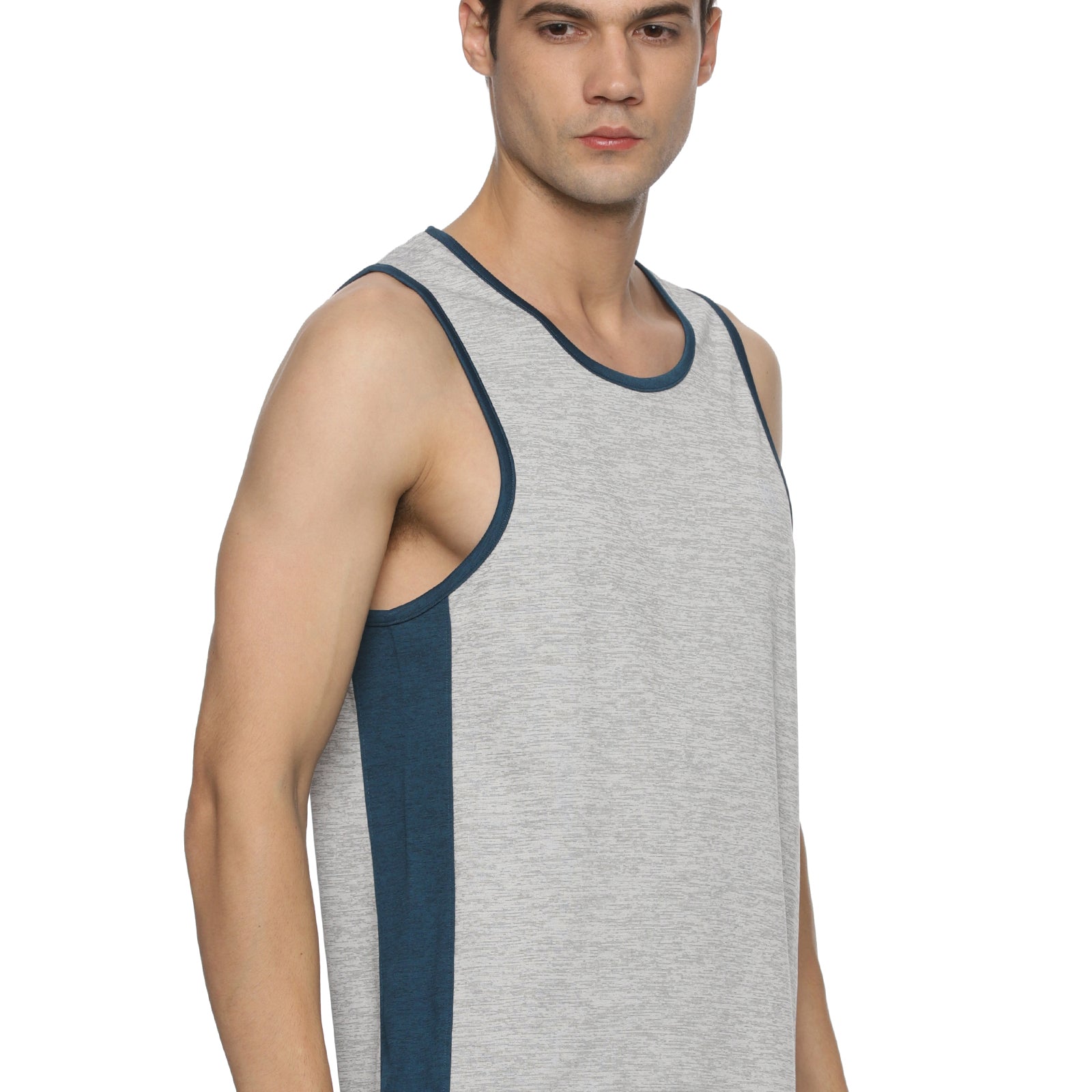 Men Basketball wear with Blue Piping