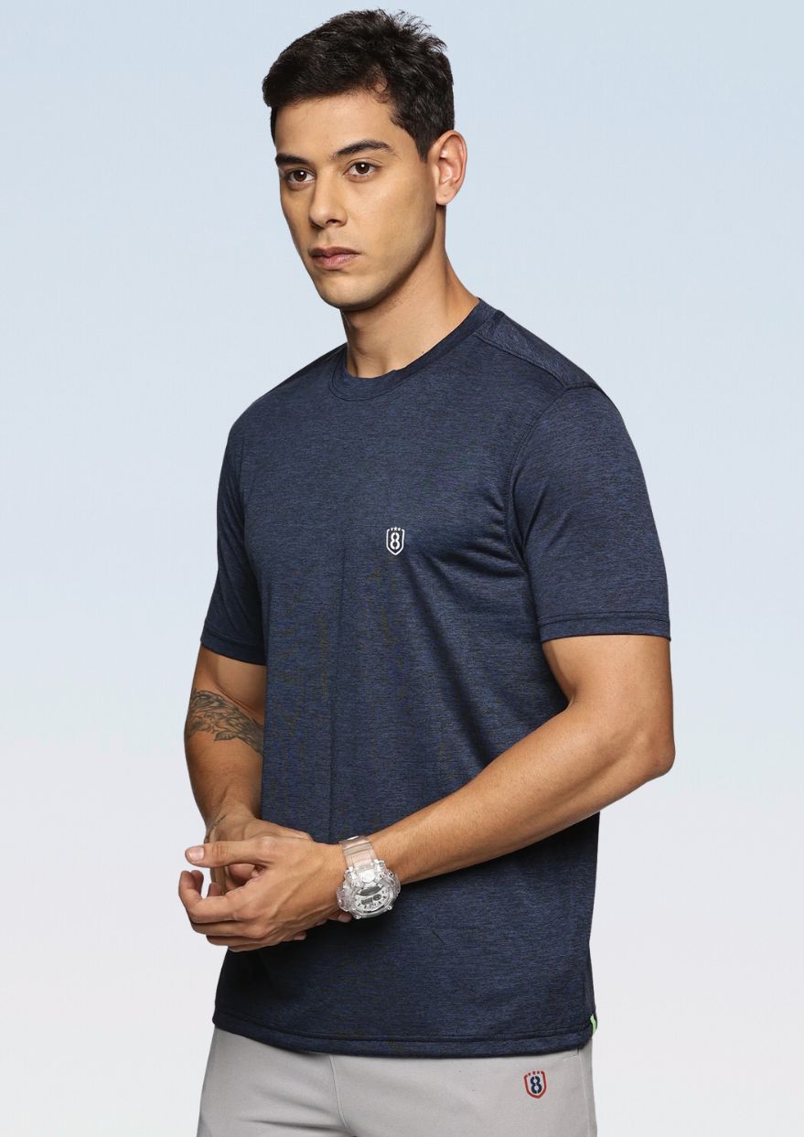 Men Regular Fit Round Neck Half sleeve T shirt