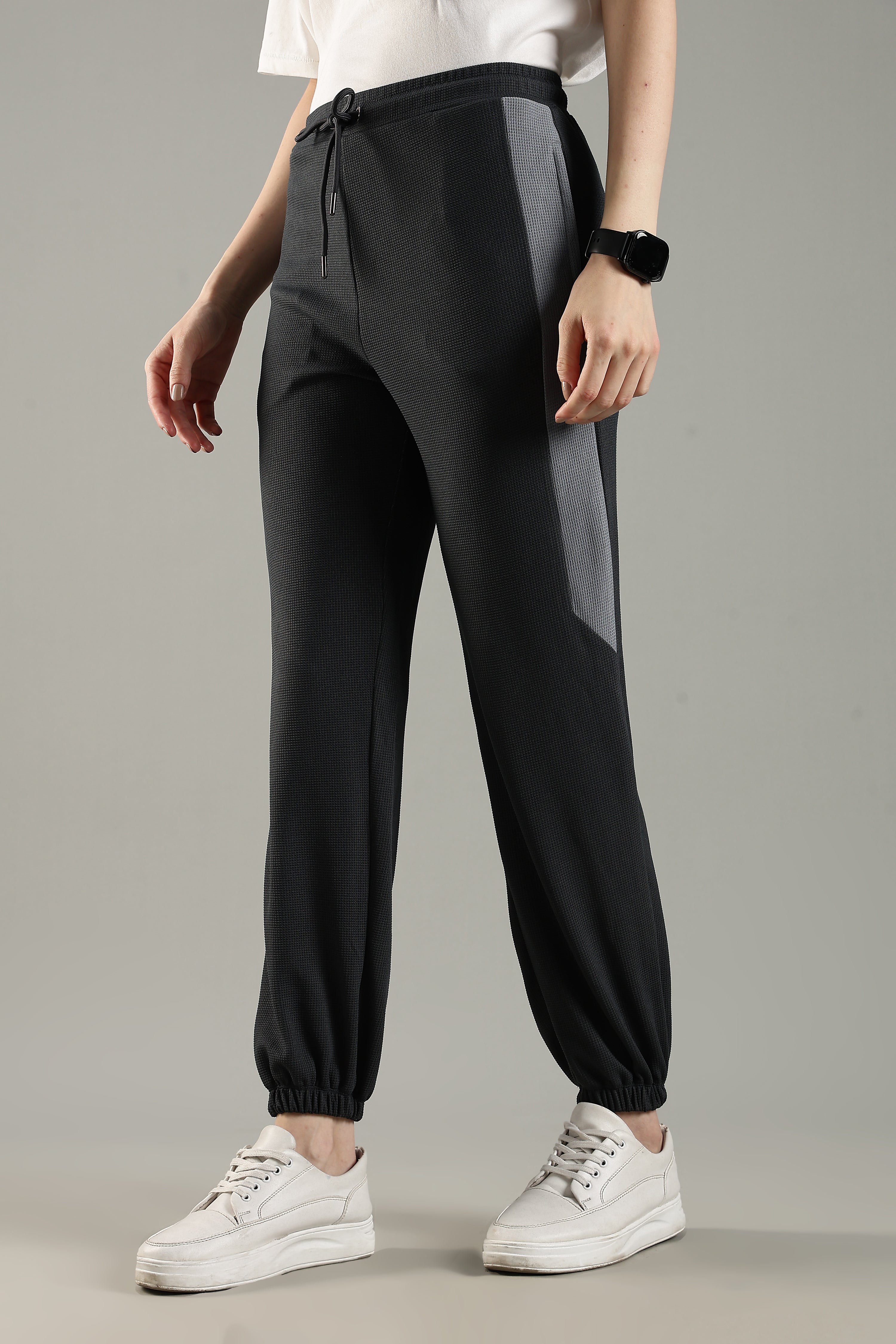 Women's Cut & Sew Joggers with Contrast Panels
