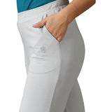 Women's Regular Fit Capri With Elasticated Waist & Side Pockets