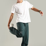 Men's Oversized Parachute Jogger with Adjustable Elastic Drawstring