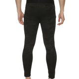 Men Black Tights with Elasticated Waist