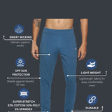 Men's Super Stretchy Work Leisure Pant With Zipper Closure at Both Side Pocket