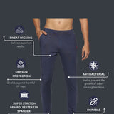 Mens Comfort Fit Zipper closure pocket Workleisure Pants