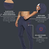 Mens Comfort Fit Zipper closure pocket Workleisure Pants