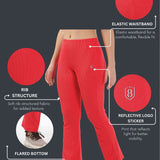 Women's  Cotton Flared Stretchy and Slim Fit Pant