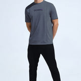 Men's Pintuck T-Shirt with Multi Reflector Chest Print