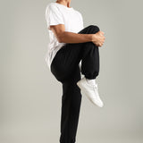 Men's Woven Boxy Jogger with Zipper Pocket