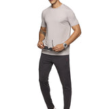 Men Cotton feel Super Stretchy Slim fit Polyester T Shirt