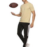 Men Solid High Performance Half Raglan Sleeve