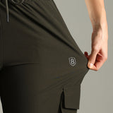 Women Stylish Multi pocket Pants with Adjustable Drawstring