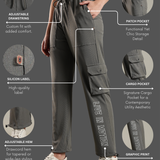 Women's Boxy Parachute Pant with Cargo Pocket