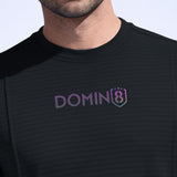 Men's Pintuck T-Shirt with Multi Reflector Chest Print